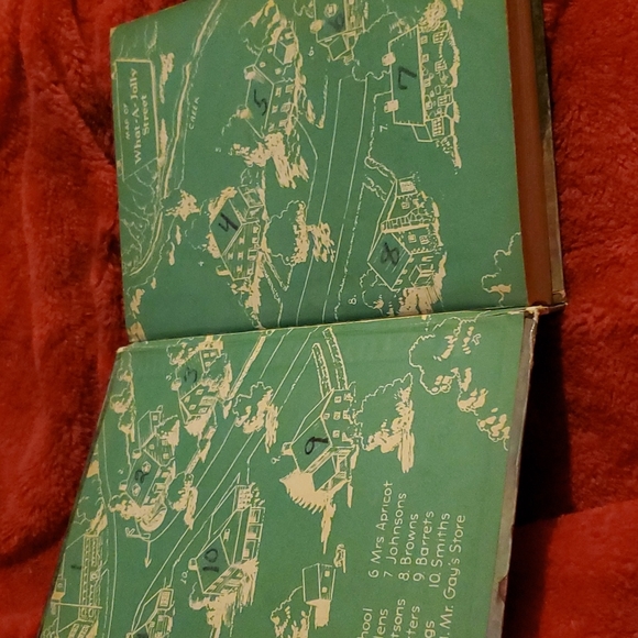 365 Bedtime Stories What a Jolly Street Nan Gilbert Jill Elgin 1955 Whitman Book - Picture 5 of 11